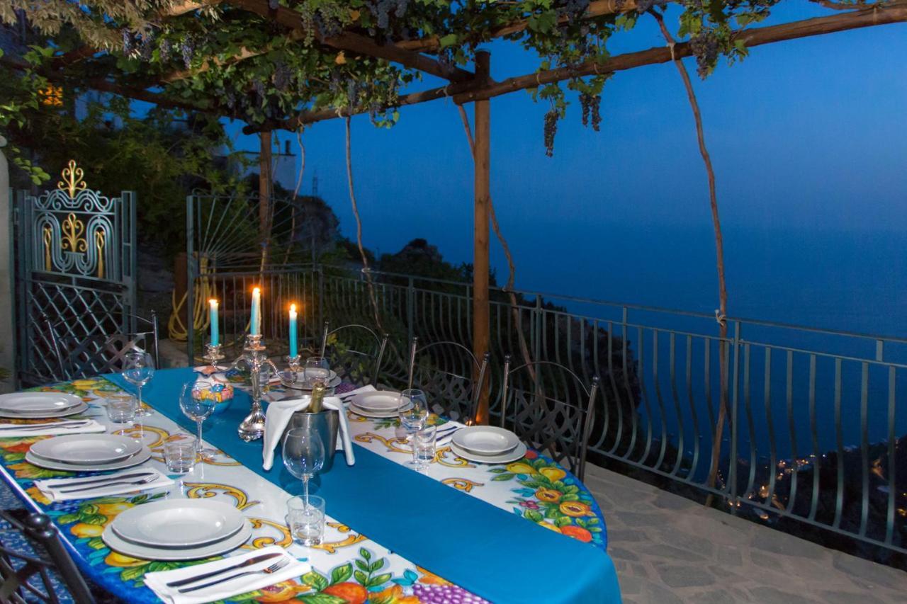 Domus Vigna Fusco, Vista Mare, Amalfi Coast Villa Praiano Exterior photo