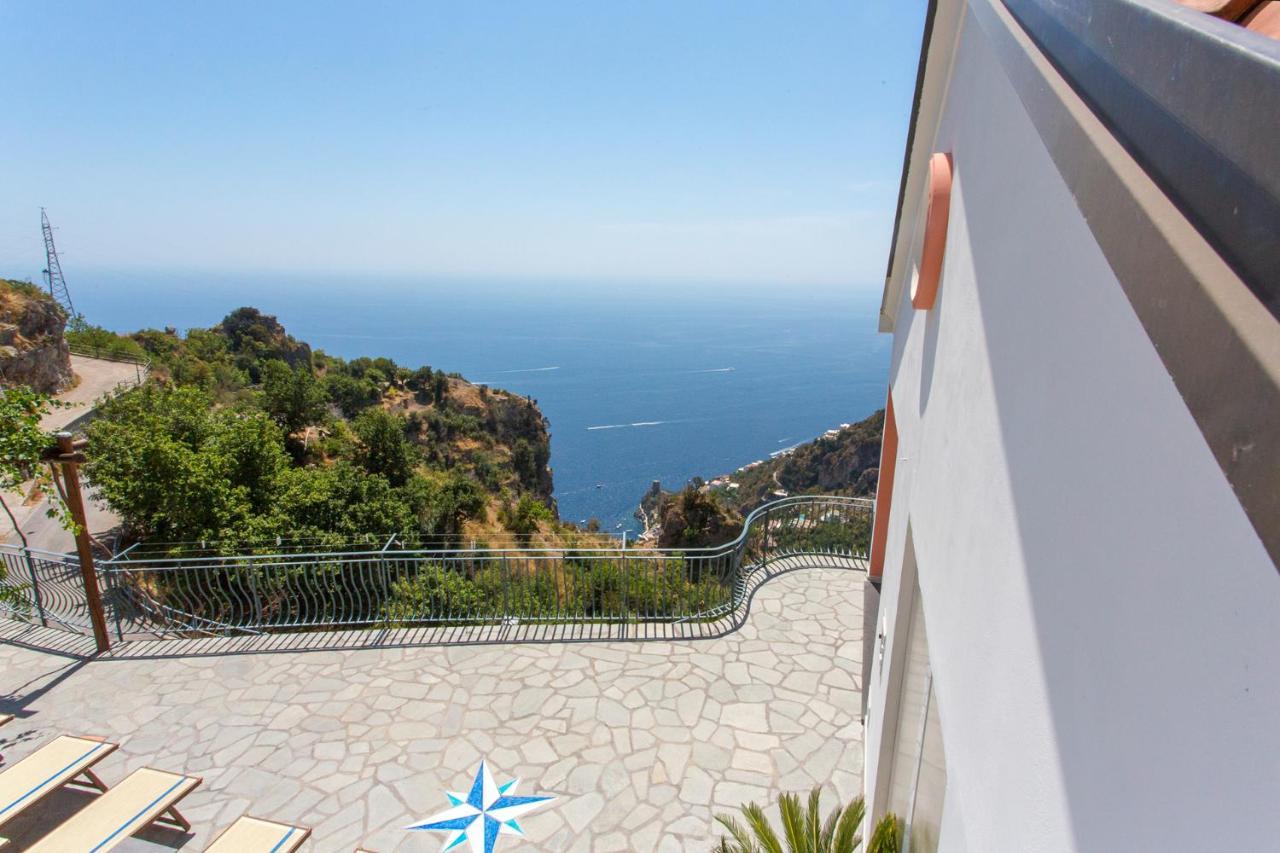 Domus Vigna Fusco, Vista Mare, Amalfi Coast Villa Praiano Exterior photo