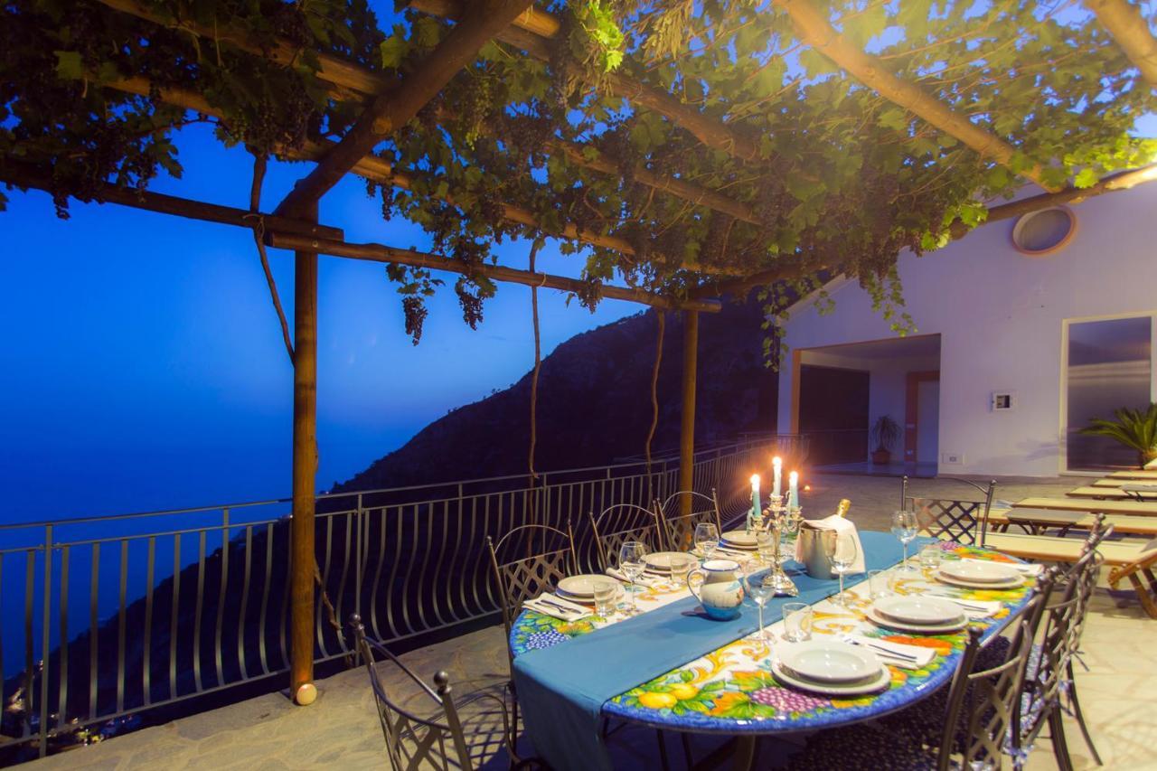 Domus Vigna Fusco, Vista Mare, Amalfi Coast Villa Praiano Exterior photo
