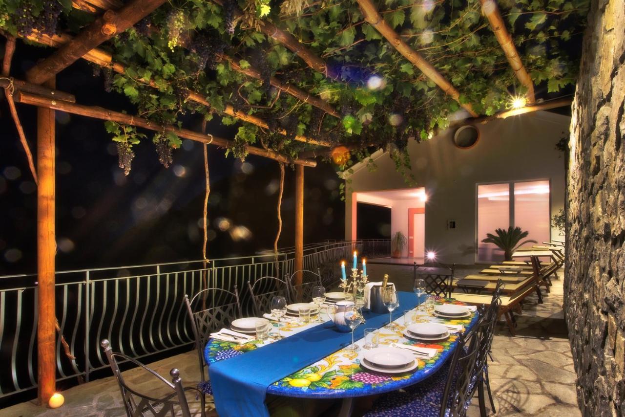 Domus Vigna Fusco, Vista Mare, Amalfi Coast Villa Praiano Exterior photo