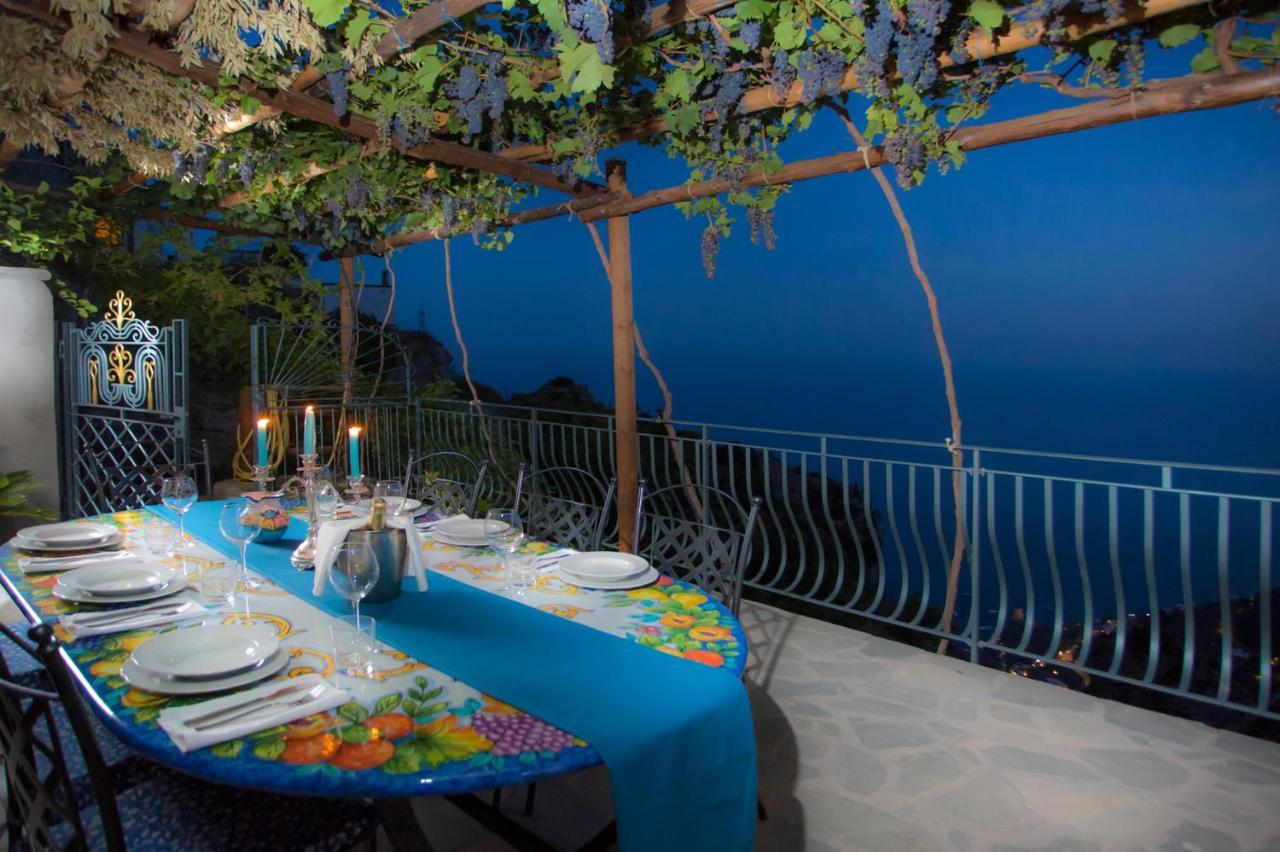 Domus Vigna Fusco, Vista Mare, Amalfi Coast Villa Praiano Exterior photo