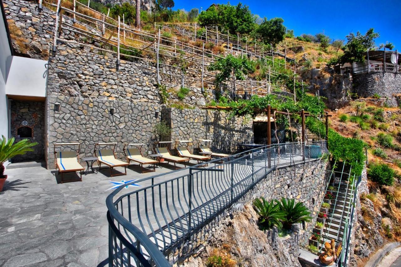 Domus Vigna Fusco, Vista Mare, Amalfi Coast Villa Praiano Exterior photo